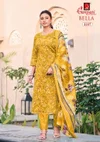 Bella Vol 11 By Ganpati Pure Cotton Printed Dress Material 